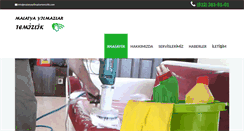 Desktop Screenshot of malatyayilmazlartemizlik.com